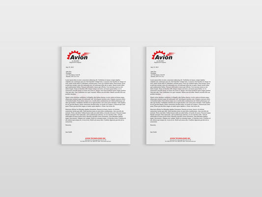 Standard Letterheads