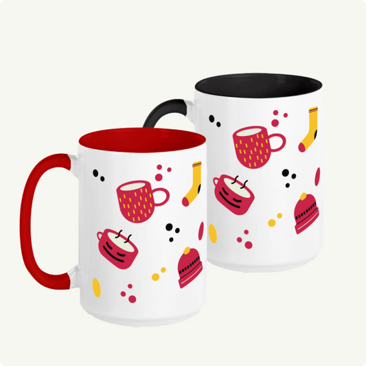 Custom Ceramic Mugs - 15oz