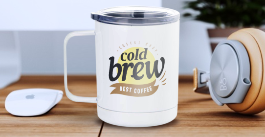 Custom Stainless Mugs - 12oz
