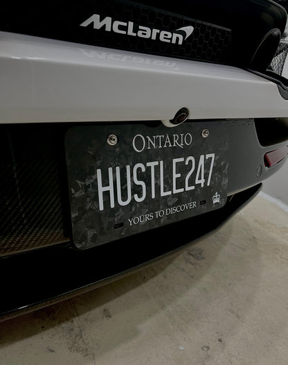 Custom Carbon Show Plates