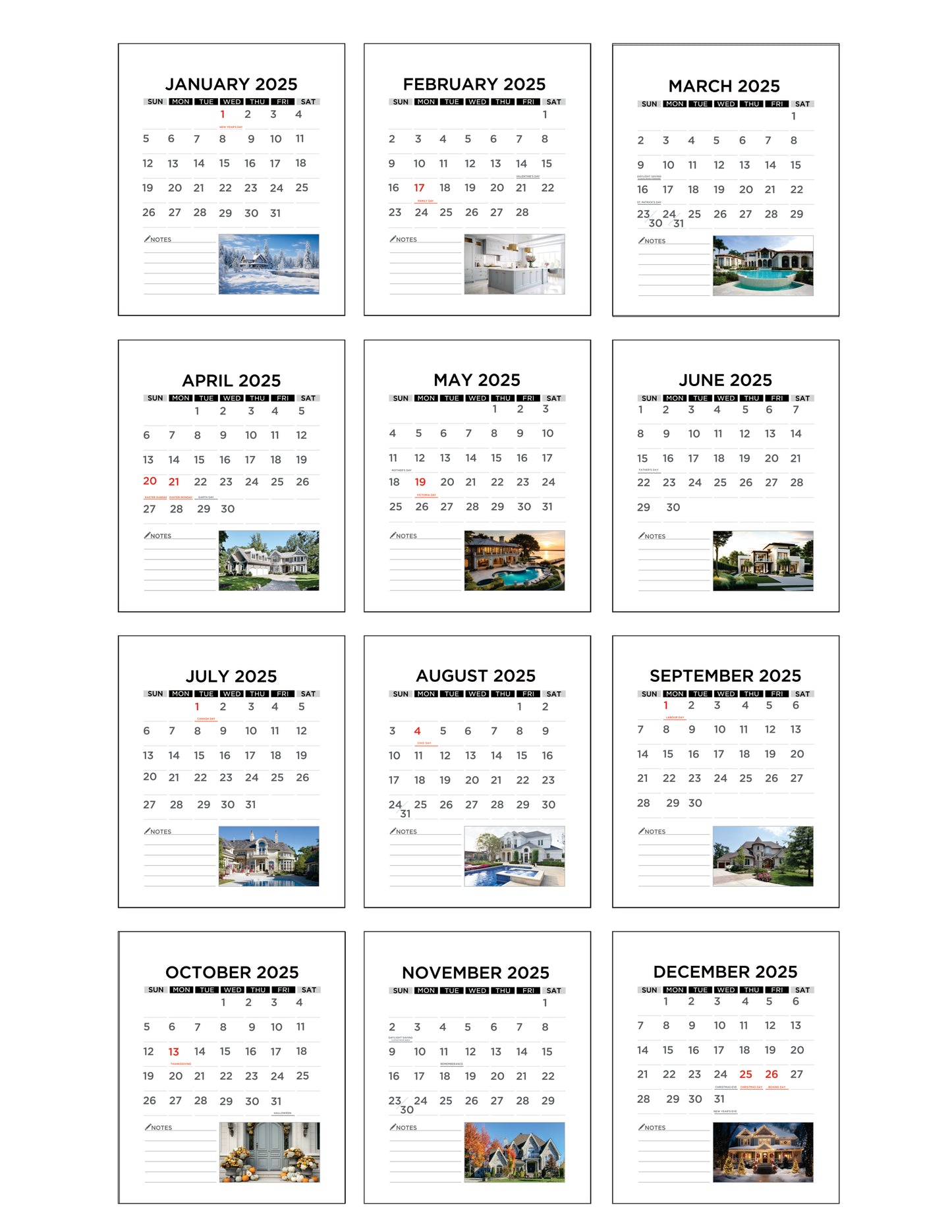 Magnet Calendars