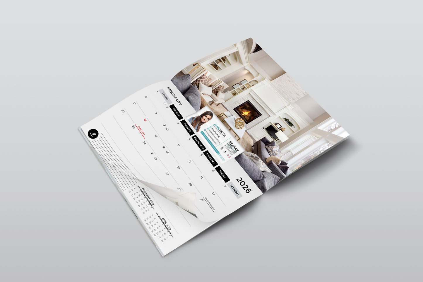 Standard Wall Calendars - Economical Die Cut Center