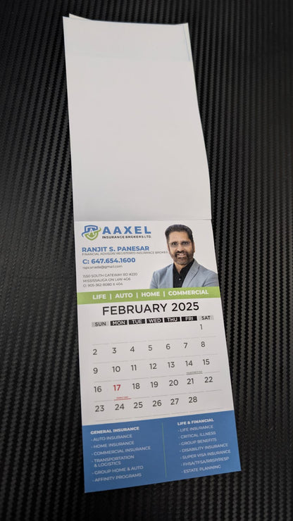 Custom Magnet Calendars - Flip Style