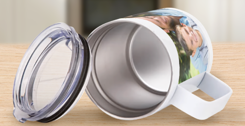 Custom Stainless Mugs - 12oz